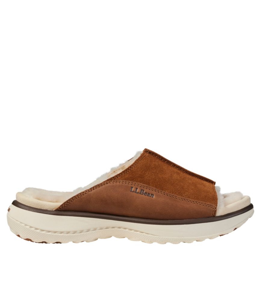 Women's Freeport Slides, Shearling-Lined - US 8658