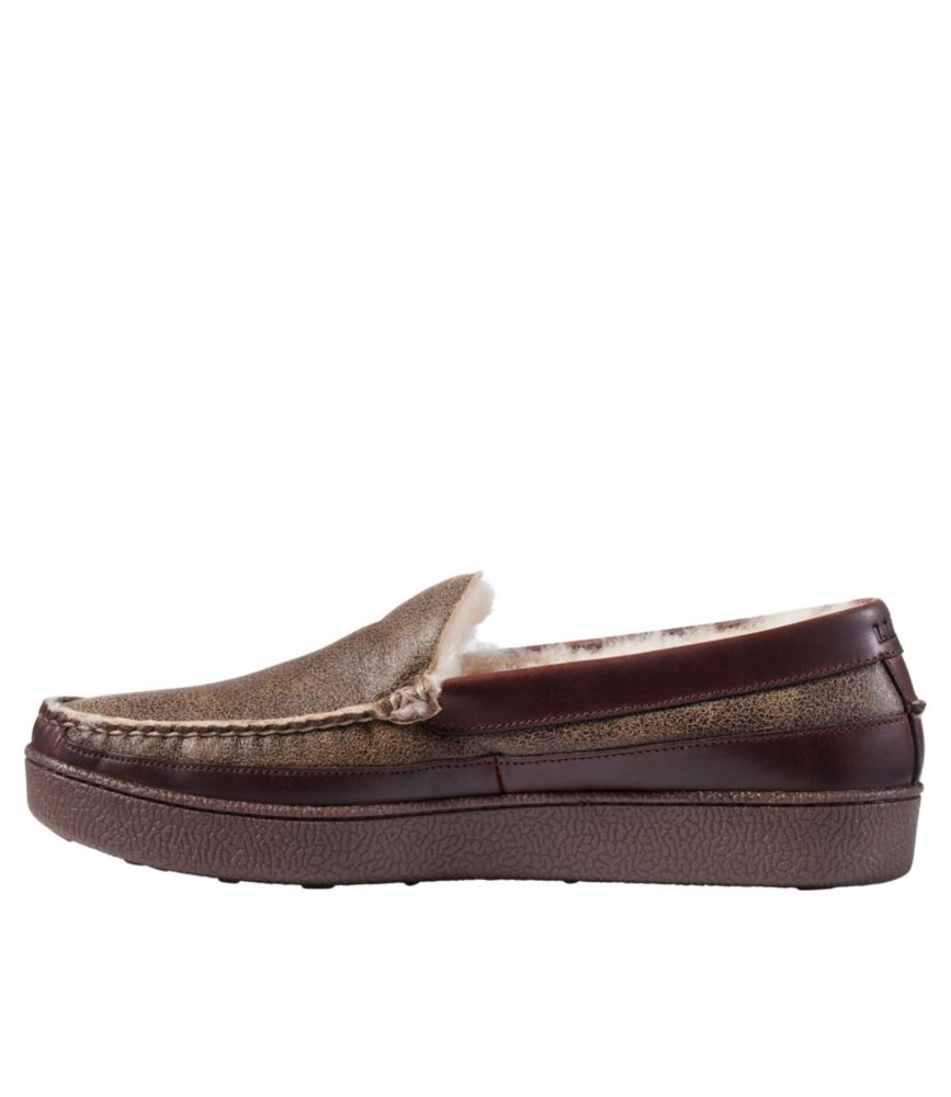 Men's Lodge Moc Vibram® Slippers, Shearling - US 1790