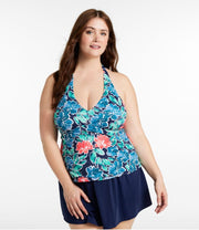 Darkest Navy Garden Floral