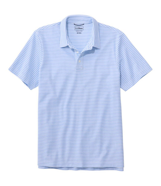 Men's Comfort Stretch Performance® Polo, Short-Sleeve, Slightly Fitted, Stripe - US 3458