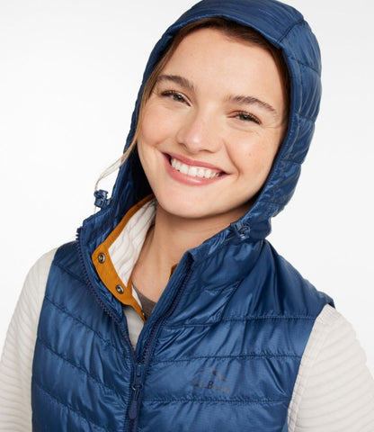 Women's PrimaLoft Packaway Long Vest - US 8635