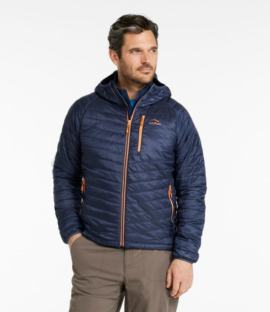 Men's PrimaLoft Packaway Hooded Jacket - US 9918