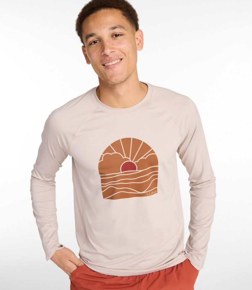 Men's Swift River Cooling Rash Guard, Graphic - US 7852