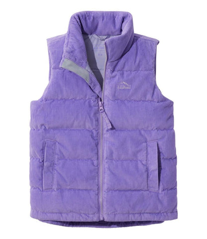 Kids' Bean's Down Corduroy Vest - US 6435