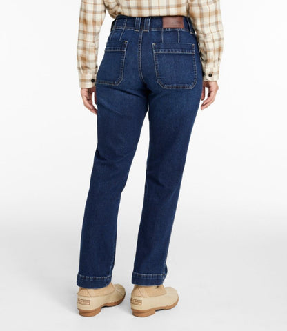 Women's 1912 Field Denim Pants, Mid-Rise Ankle Utility - US 7063