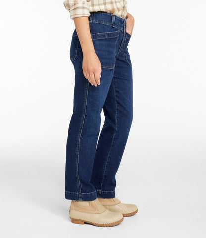 Women's 1912 Field Denim Pants, Mid-Rise Ankle Utility - US 7063