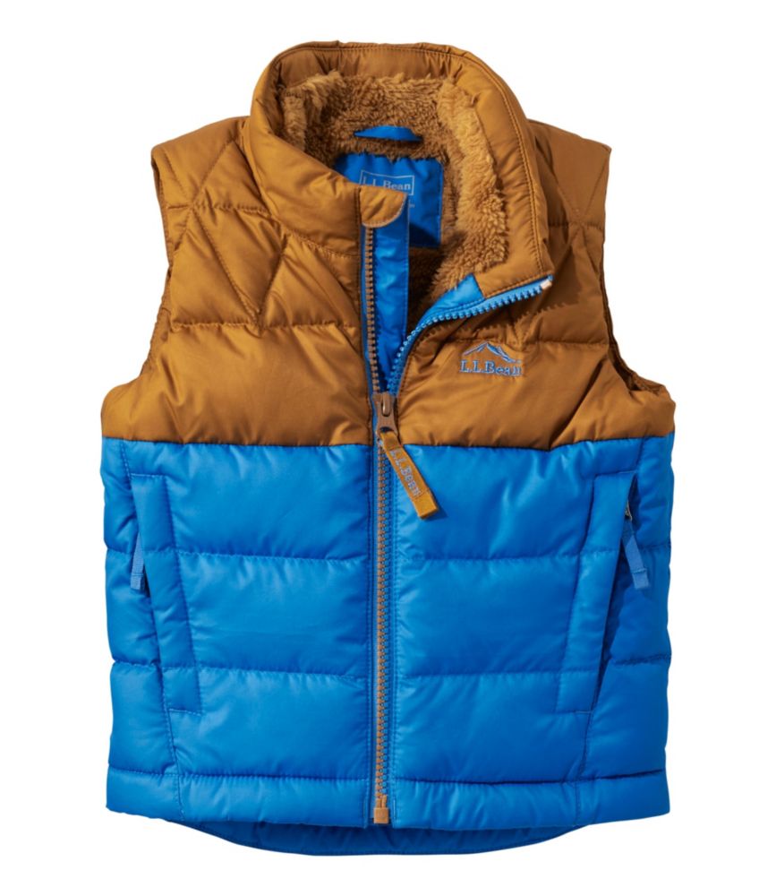 Toddlers' Bean's Down Vest, Colorblock - US 9370