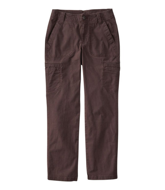 Women's 207 Vintage Cotton Canvas Pants, Mid-Rise Straight-Leg Cargo - US 8168