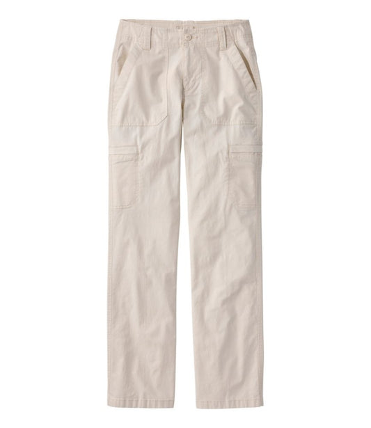 Women's 207 Vintage Cotton Canvas Pants, Mid-Rise Straight-Leg Cargo - US 7840