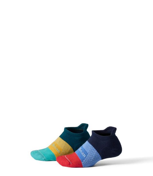 Kids' L.L.Bean Athletic Ankle Socks, 2-Pack - US 0626