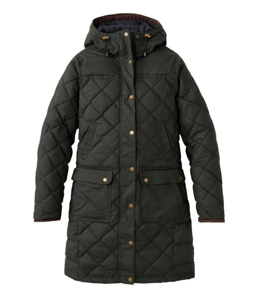 Women's Upcountry Waxed Down Hooded Coat - US 7751