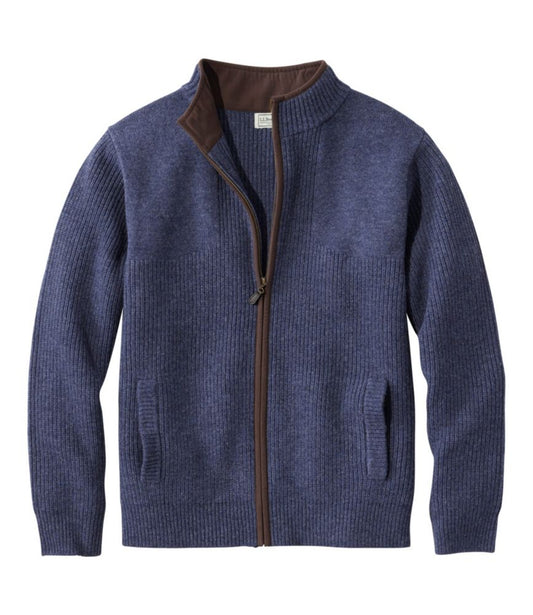 Men's Waterfowl Sweater, Full Zip - US 4841