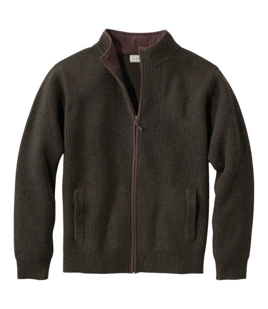 Men's Waterfowl Sweater, Full Zip - US 5926