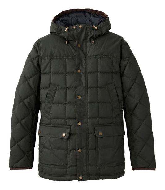Men's Upcountry Waxed Down Hooded Jacket - US 2057