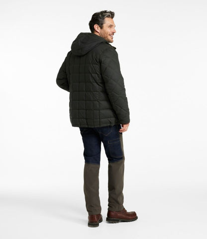 Men's Upcountry Waxed Down Hooded Jacket - US 2057