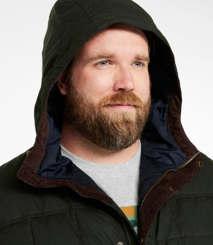 Men's Upcountry Waxed Down Hooded Jacket - US 2057