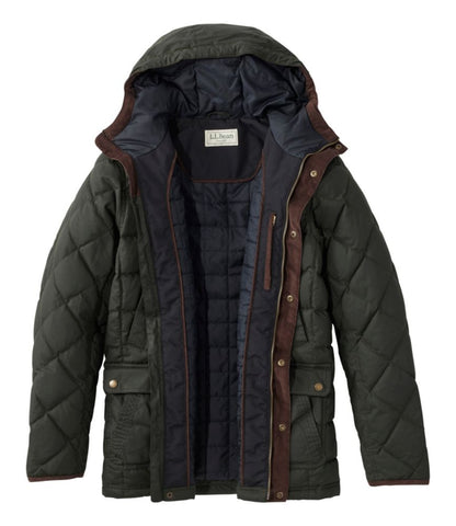 Men's Upcountry Waxed Down Hooded Jacket - US 2057