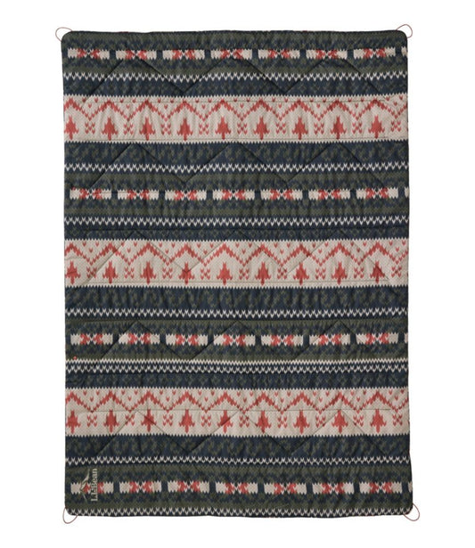 L.L.Bean Fleece Puffer Blanket - US 8405