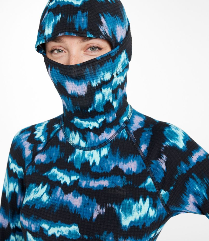 Women's L.L.Bean Heavyweight Base Layer Hoodie Printed - US 9183