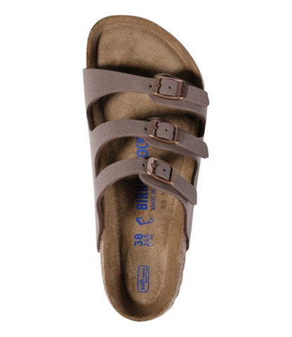 Women's Birkenstock Florida Sandals, Soft Footbed Birkibuc - US 8007