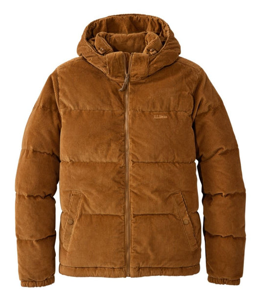 Men's Mountain Classic Down Jacket, Corduroy - US 9155