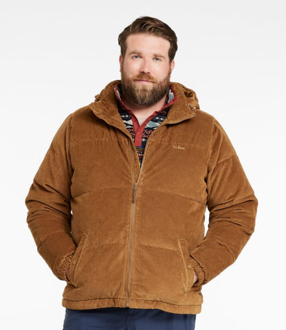Men's Mountain Classic Down Jacket, Corduroy - US 9155