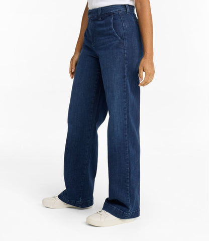 Women's True Shape Jeans, High-Rise Wide-Leg Trouser - US 3981