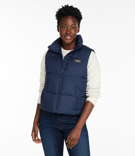 Women's Mountain Classic Down Vest, Cropped - US 7072