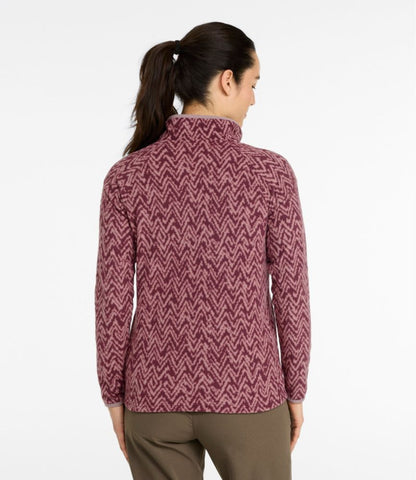 Women's All Season Access Fleece Pullover, Print - US 6410