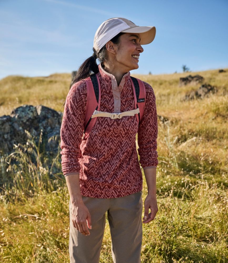 Women's All Season Access Fleece Pullover, Print - US 6410