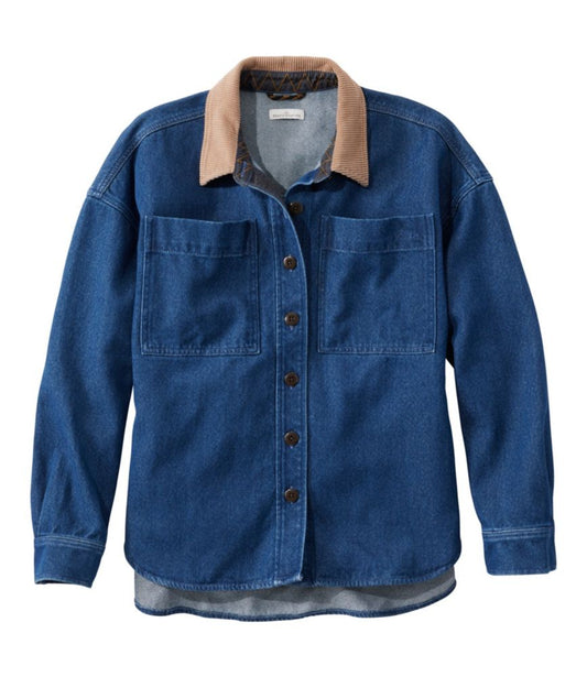 Women's Signature Denim Shirt Jac - US 9486