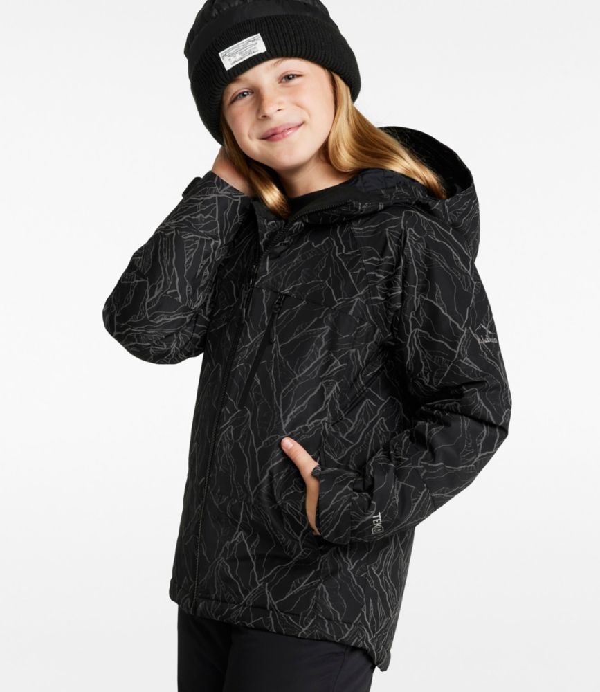 Kids' Waterproof Wildcat Reflective Ski Jacket - US 6214