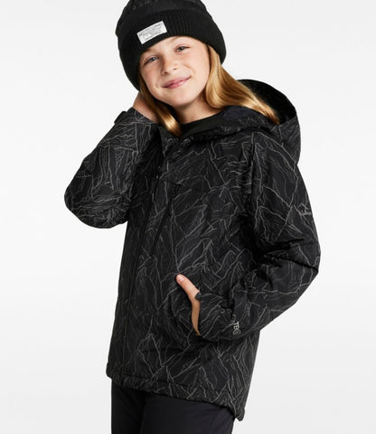 Kids' Waterproof Wildcat Reflective Ski Jacket - US 6214