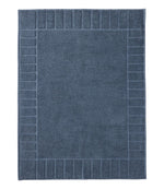 Organic Cotton Textured Bordered Bath Mat - US 8076