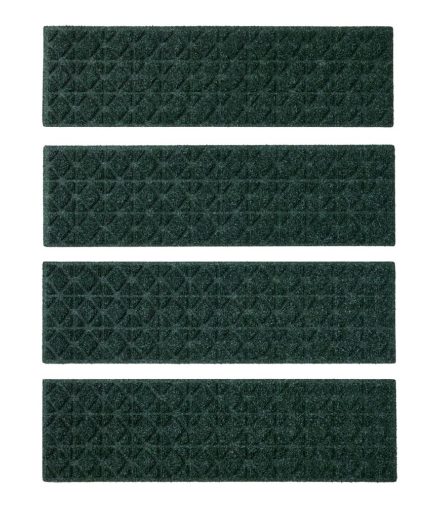 Everyspace Recycled Waterhog Mat, Stair Treads, Set of Four, Tiles - US 4500