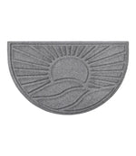 Everyspace Recycled Waterhog Doormat, Half Round, Sunrise - US 6873