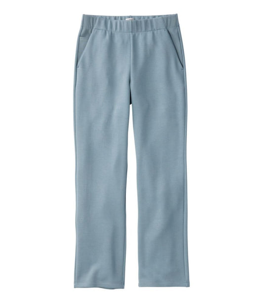 Women's L.L.Bean CloudSoft Pants, Mid-Rise Straight-Leg - US 5691