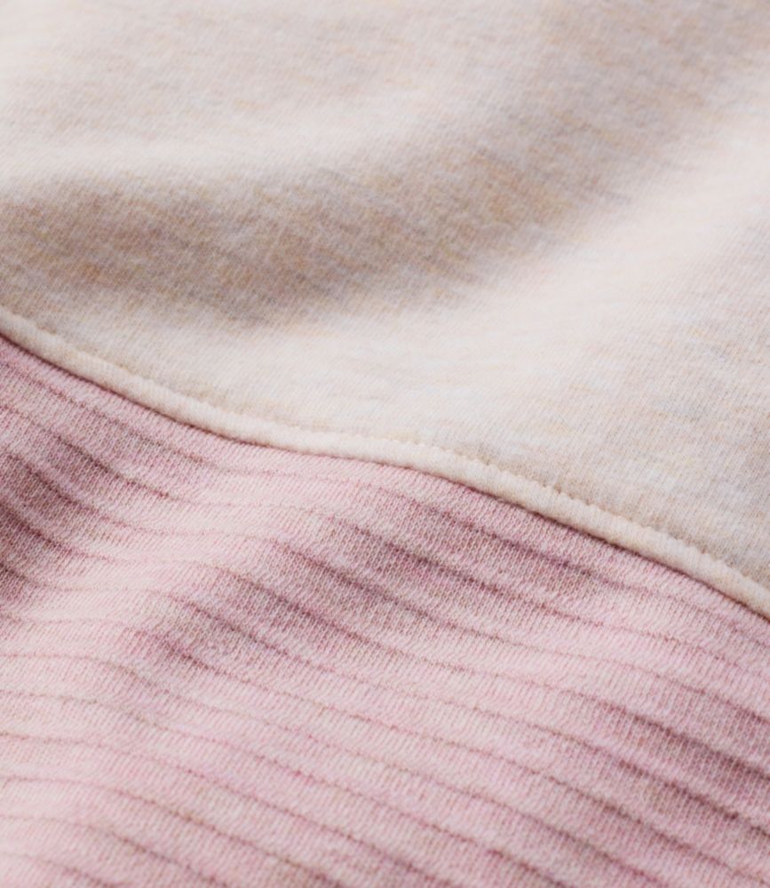Women's Bean's Cozy Mixed Knits Pullover, Colorblock - US 9458