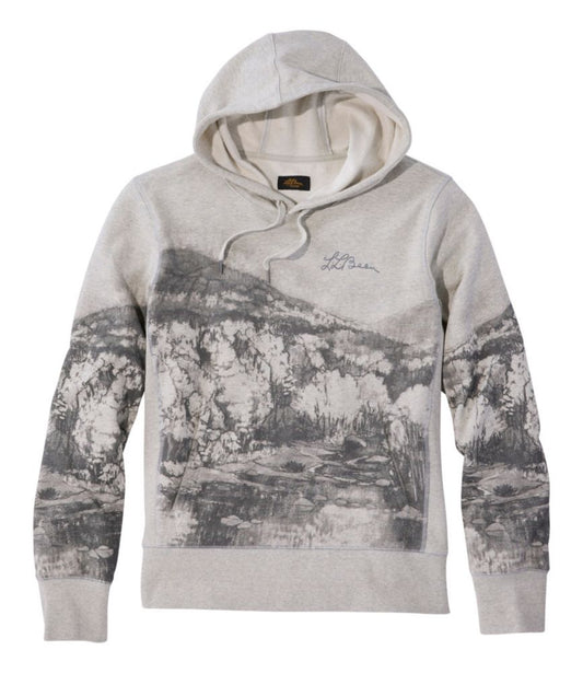 Men's Signature Camp Hoodie Sweatshirt, Print - US 5166