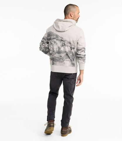 Men's Signature Camp Hoodie Sweatshirt, Print - US 5166