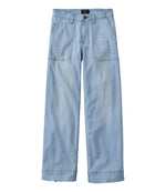 Women's Signature Utility Jeans, Mid-Rise Wide-Leg Ankle - US 9770