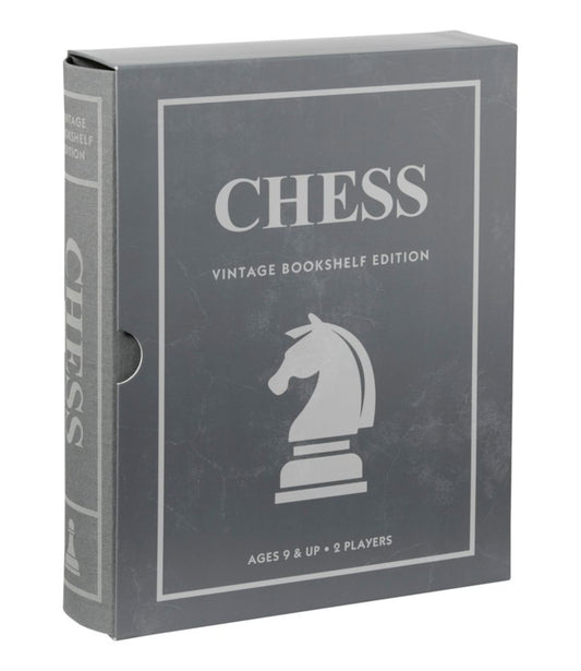 Chess Vintage Bookshelf Game - US 1188