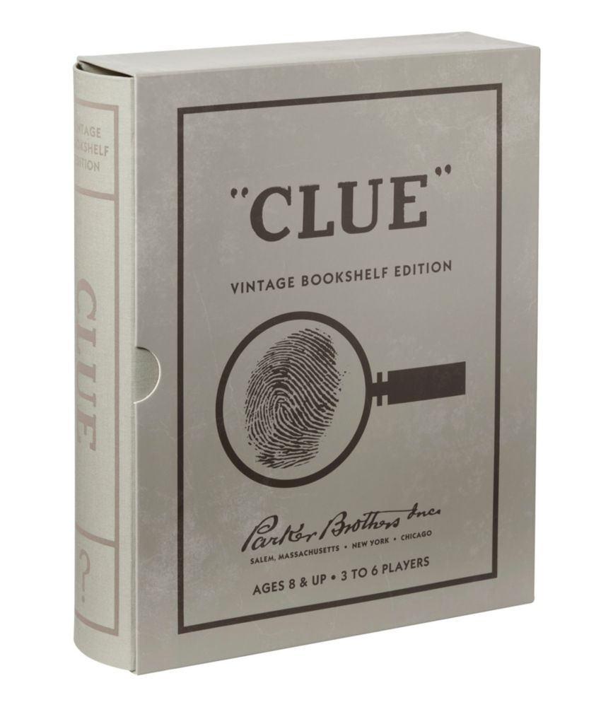 Clue Vintage Bookshelf Game - US 6725