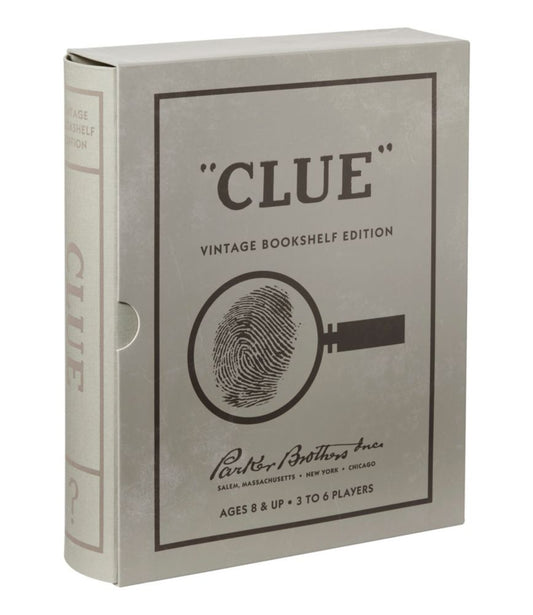 Clue Vintage Bookshelf Game - US 6725