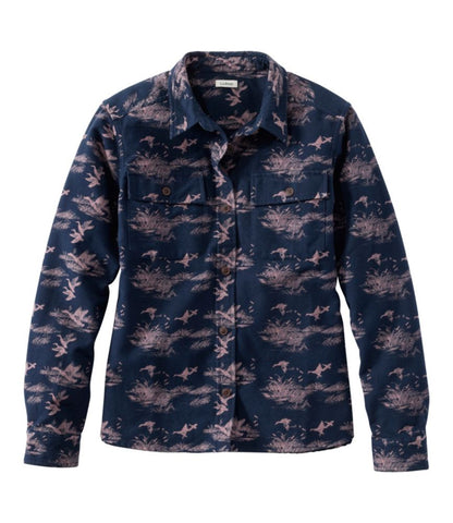 Women's Vintage Chamois Shirt Novelty - US 0870