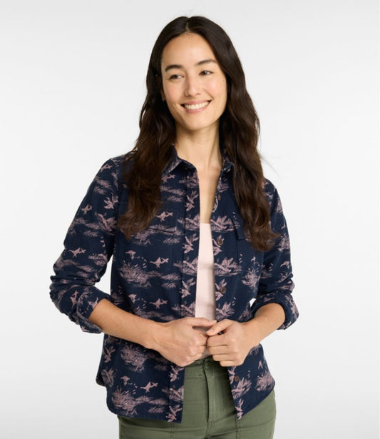 Women's Vintage Chamois Shirt Novelty - US 0870