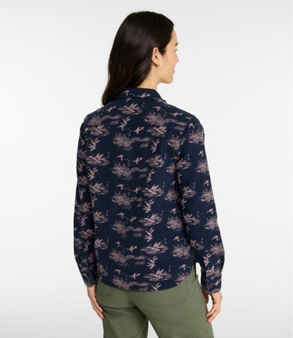 Women's Vintage Chamois Shirt Novelty - US 0870