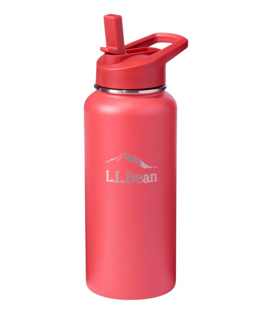 Bean Canteen Insulated Straw Water Bottle, 32 oz. - US 1585