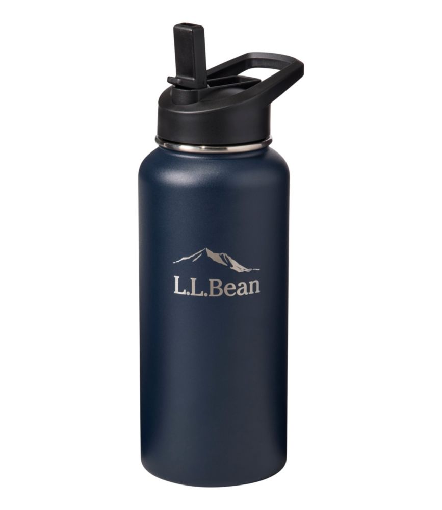 Bean Canteen Insulated Straw Water Bottle, 32 oz. - US 6740