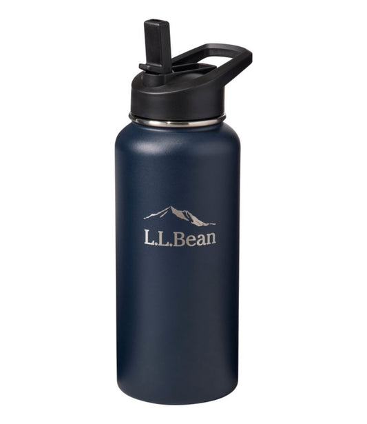 Bean Canteen Insulated Straw Water Bottle, 32 oz. - US 6740